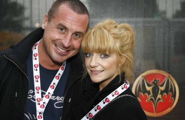 Carl Davies and Nicola Roberts in 2007