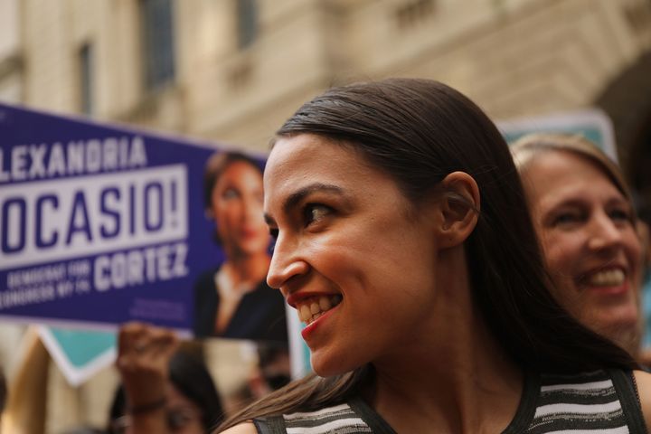 Rising progressive star Alexandria Ocasio-Cortez knocked off an entrenched incumbent, Joe Crowley, by running to his left on both economic and social issues. But that won't work in every district.