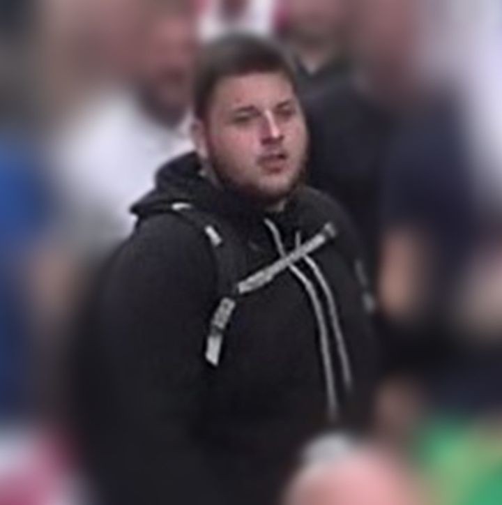 Police want to speak to this man who was at the Free Tommy Robinson protest.