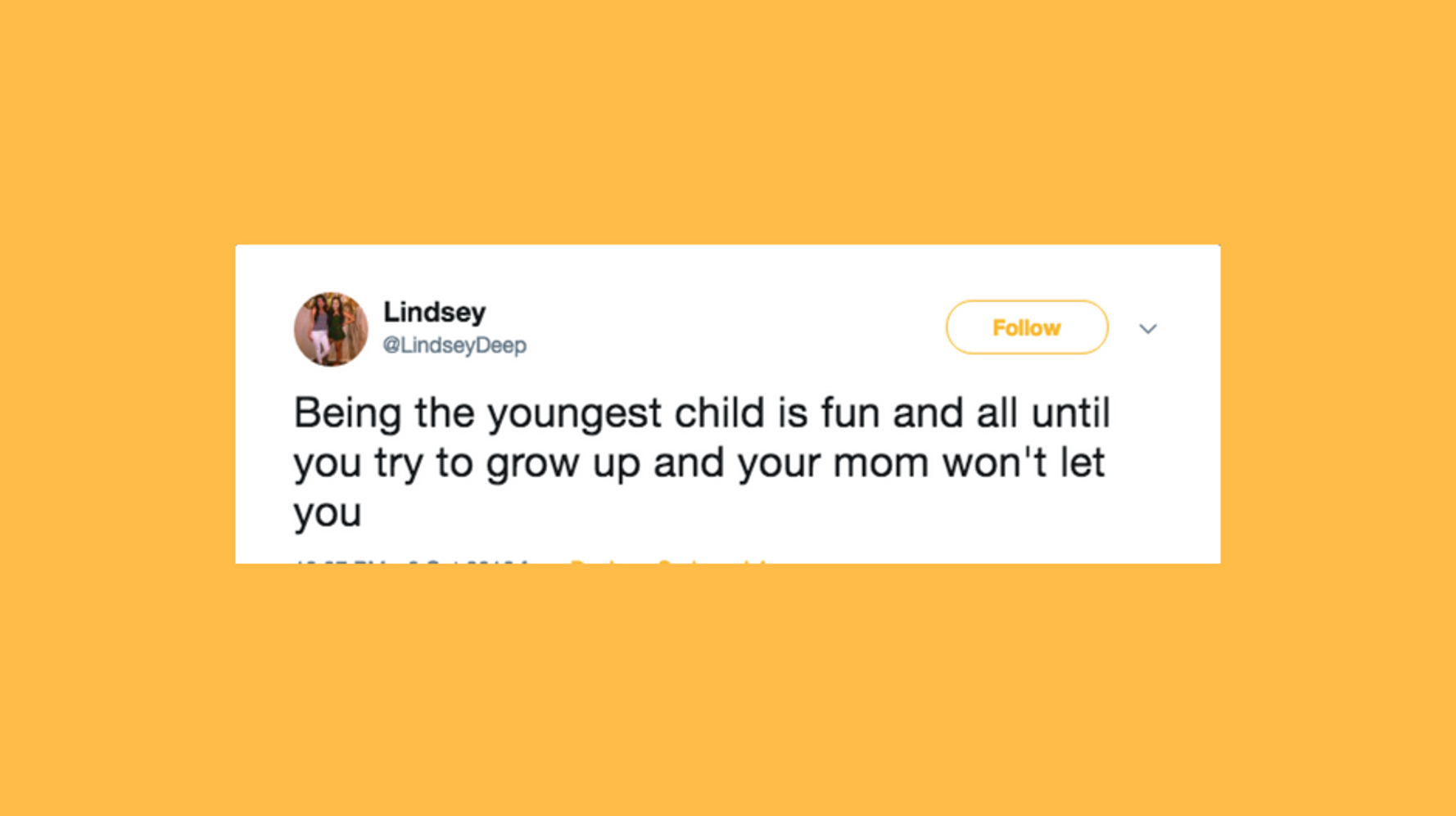 27 Funny Tweets About Being A Youngest Child Huffpost Life