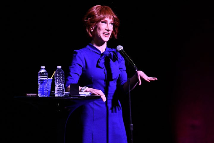 Kathy Griffin performs during her Laugh Your Head Off Tour at Dolby Theatre on July 19, 2018, in Hollywood, California.