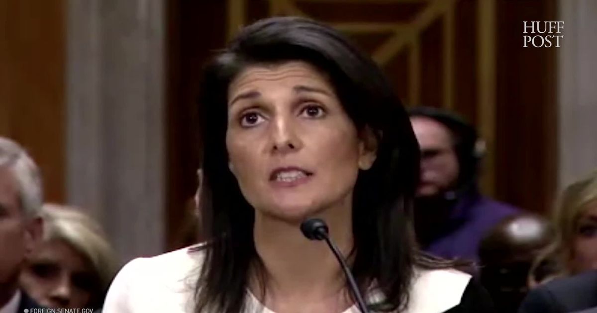 Governor Nikki Haley Talks About Russia And The Muslim Registry ...