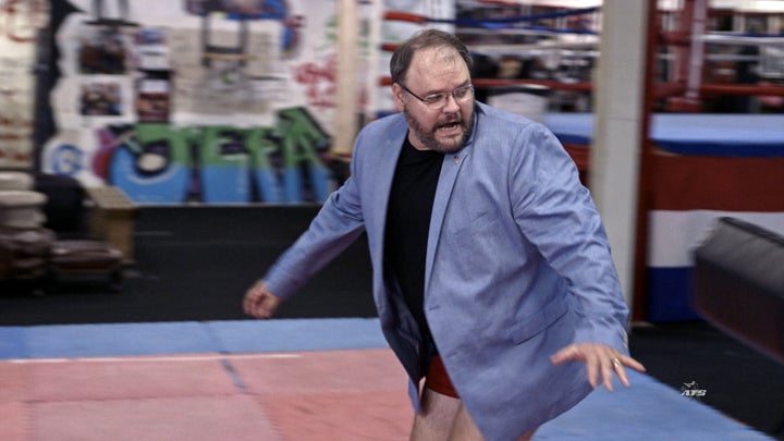 Georgia state Rep. Jason Spencer (R) in an episode of “Who Is America?” in which he shouted a multitude of racial