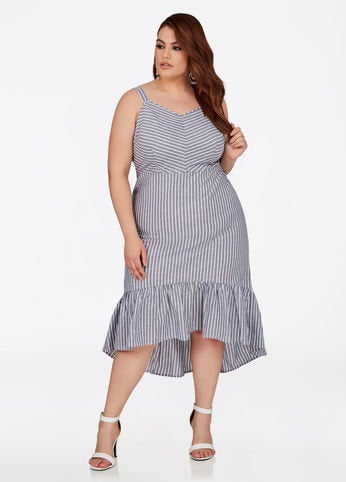 Plus size womens outlet linen clothing