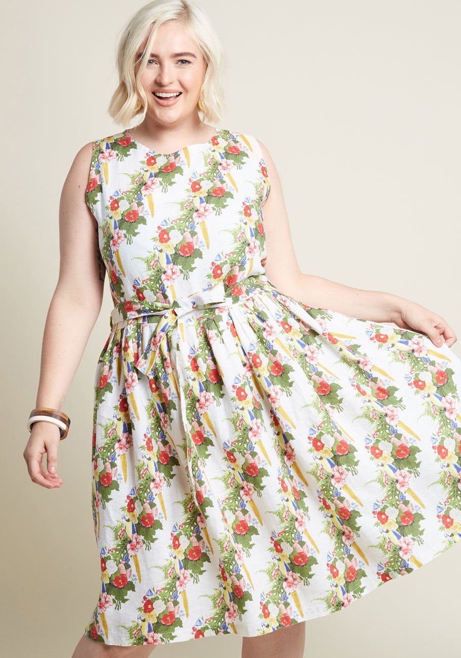 16 Plus-Size Linen Dresses That Don't Look Like Baggy Shirts