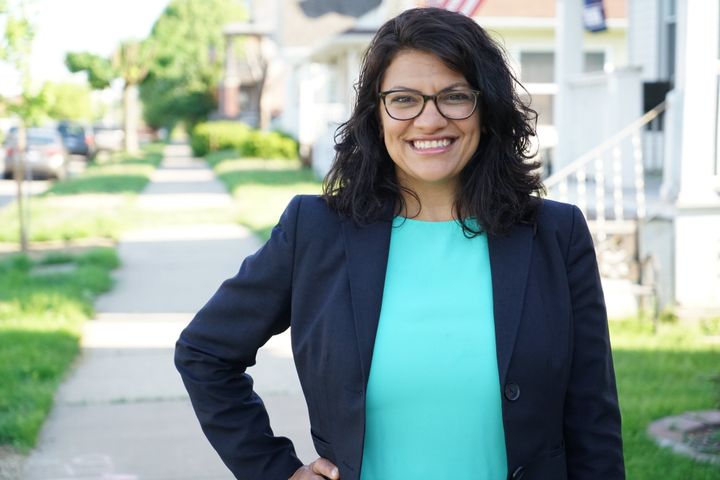 Rashida Tlaib could become one of the nation’s first Muslim women in Congress if she wins in November.