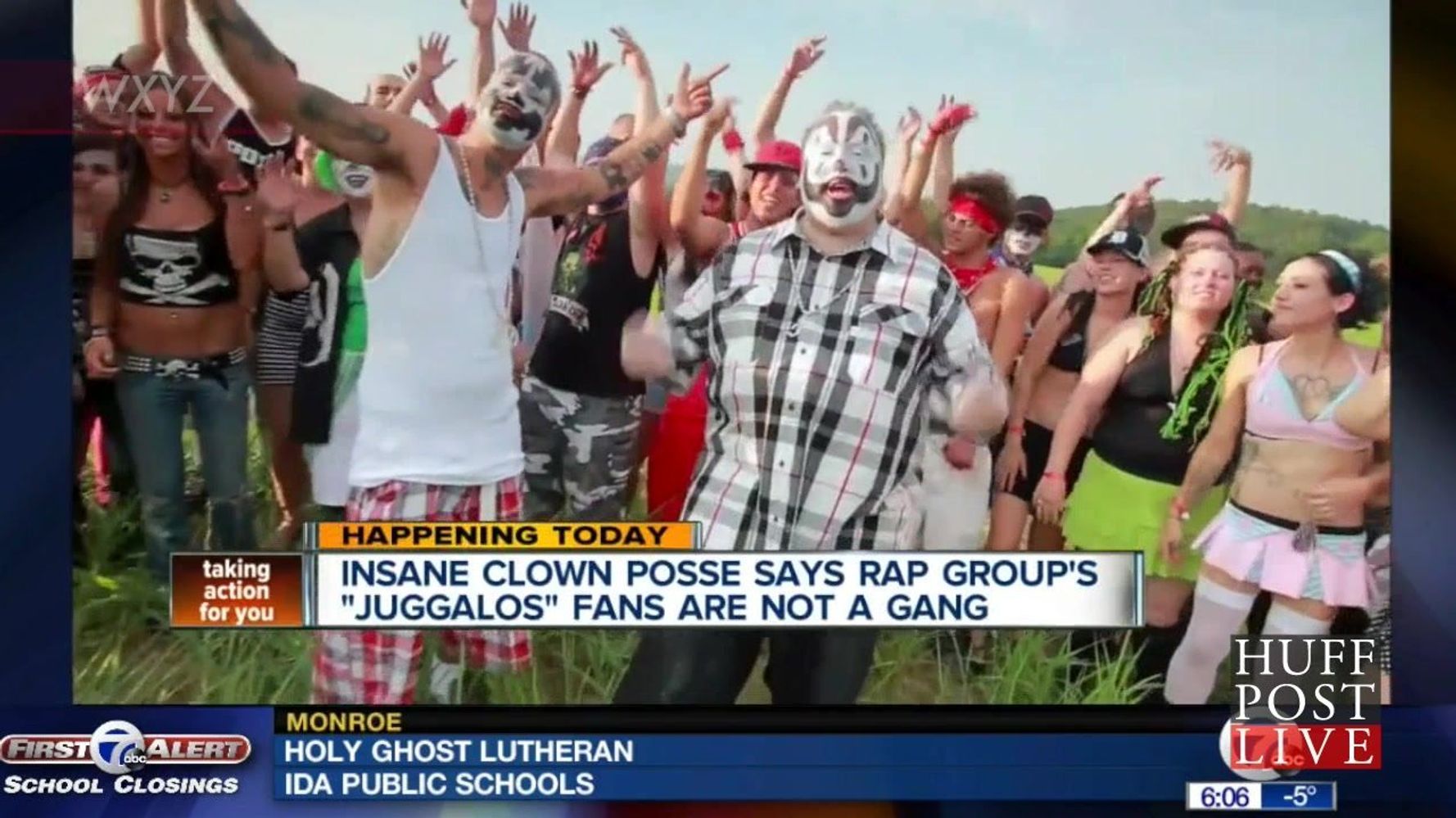 Insane Clown Posse Files Lawsuit Against Fbi Huffpost Videos 3751