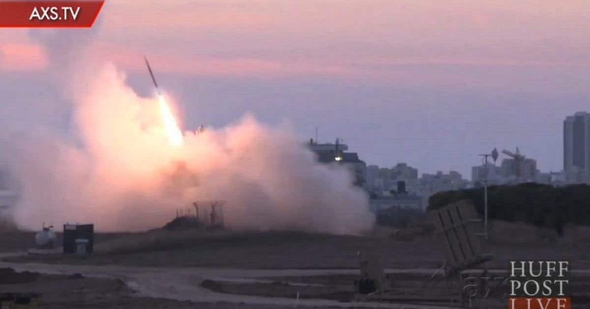 Israel Strikes Gaza Targeting Two Rocket Launchers | HuffPost Videos