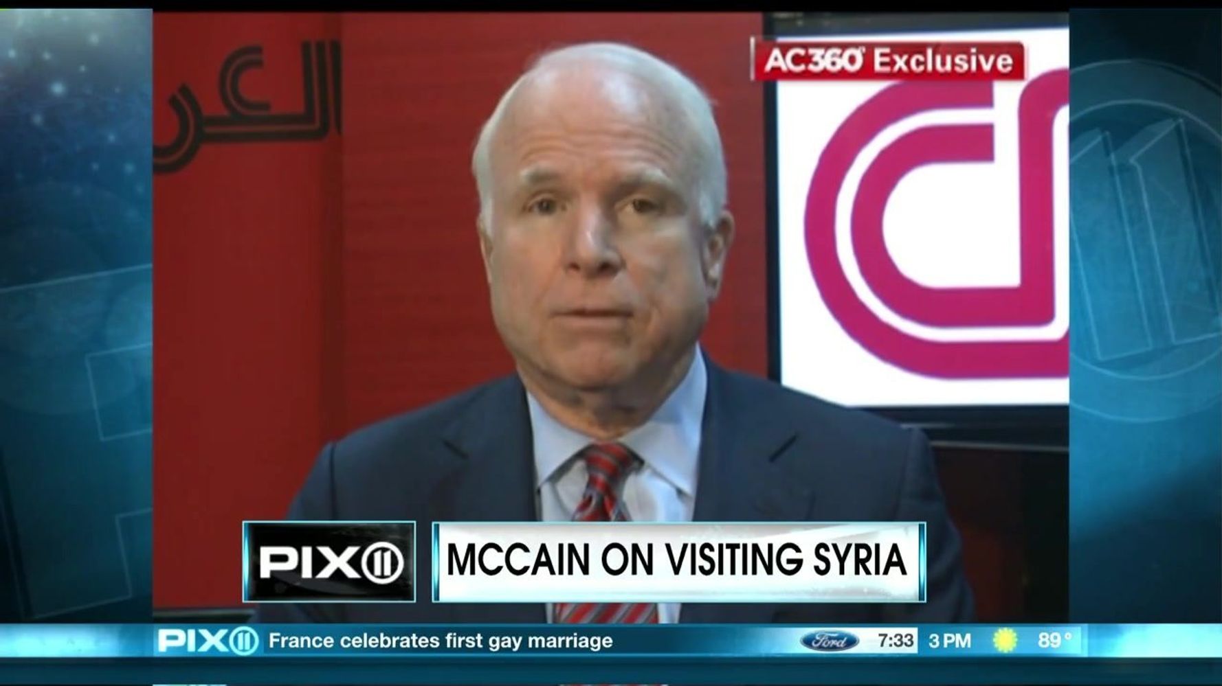 John McCain Praises Syrian Rebels After Recent Syria Trip | HuffPost Videos