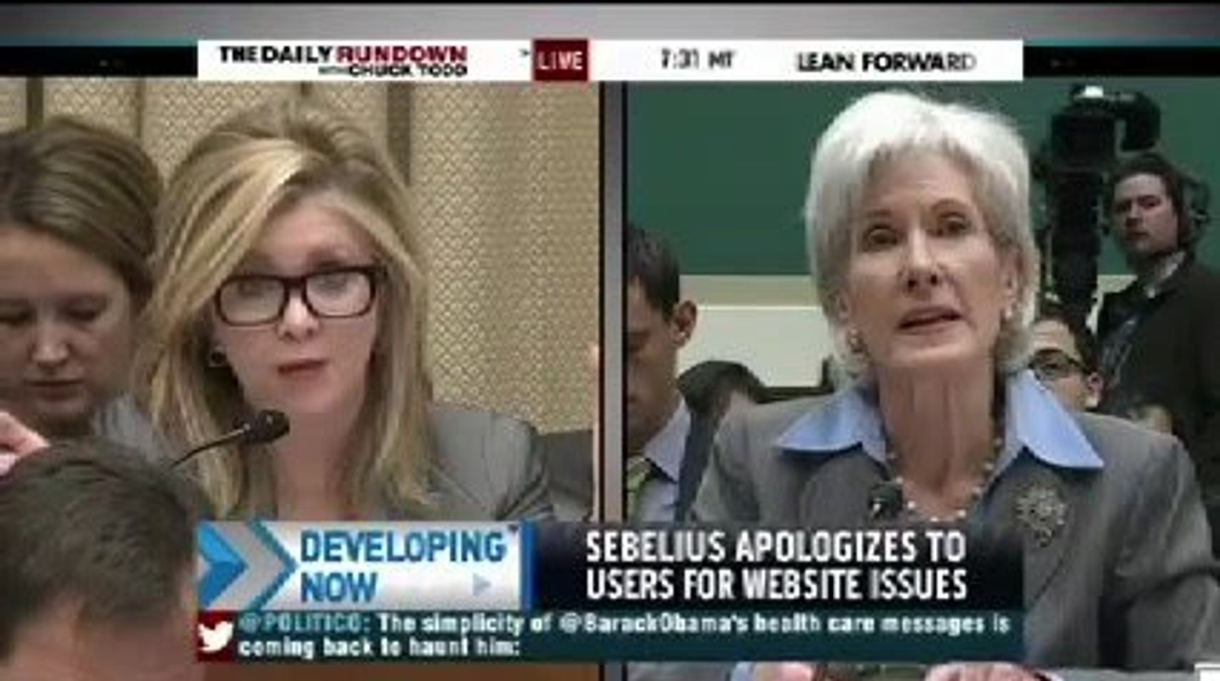 Sebelius Hold Me Responsible For The Obamacare Website Debacle Huffpost