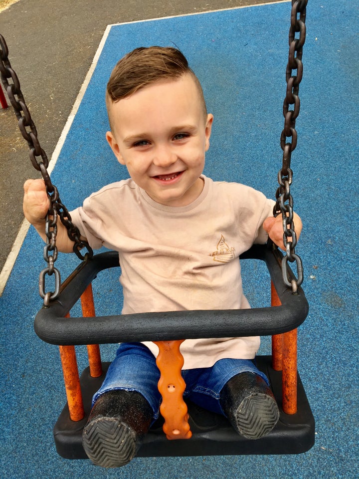 Taylor at the local park.