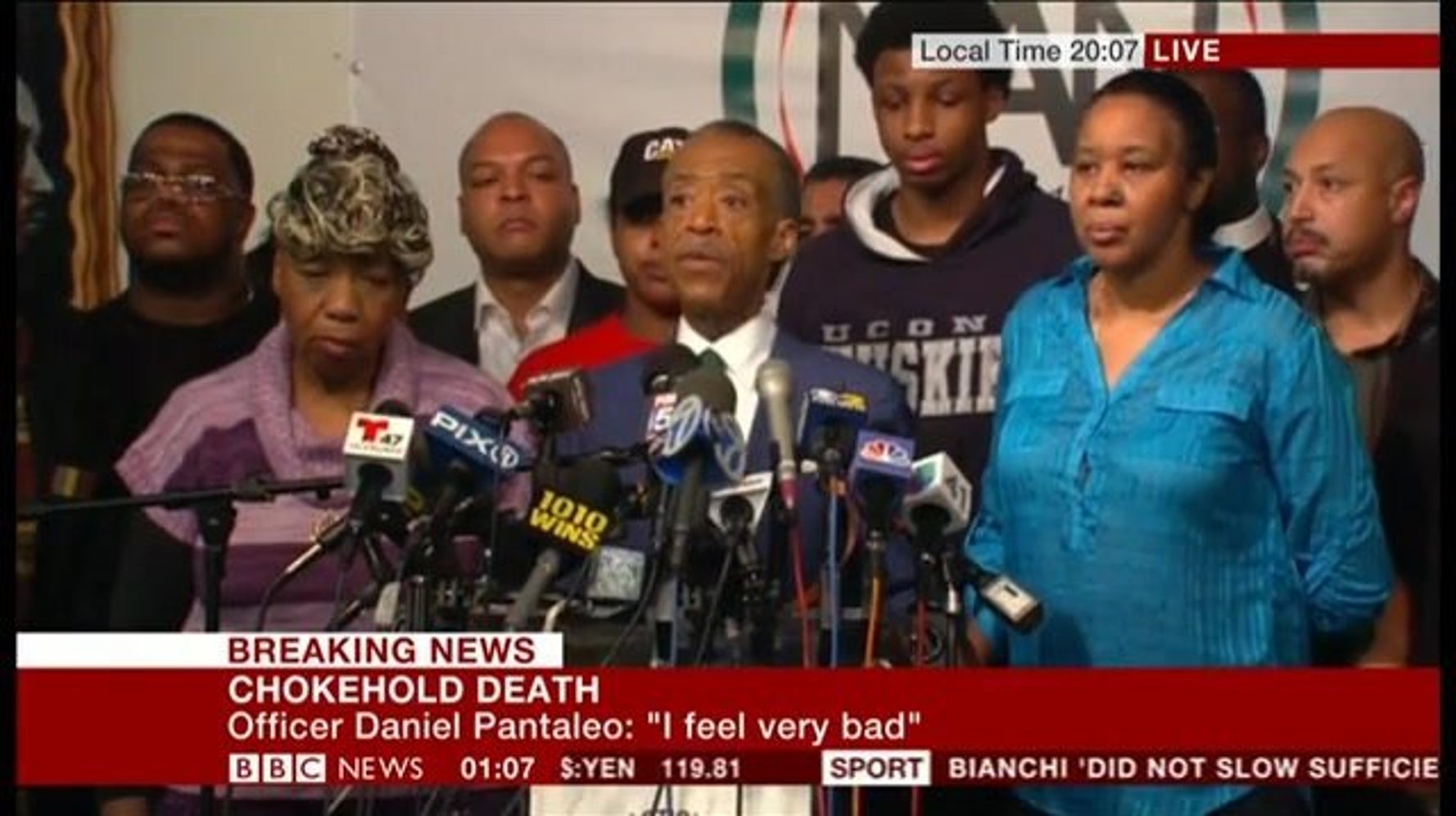 Al Sharpton Speaks After No Indictment In Eric Garner Case | HuffPost ...