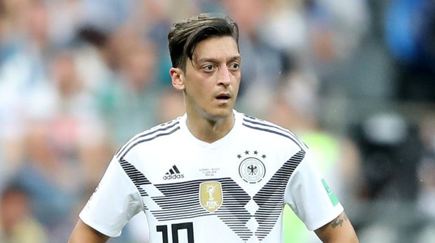 Soccer Football - World Cup - Group F - Germany vs Mexico - Luzhniki Stadium, Moscow, Russia - June 17, 2018   Germany's Mesut Ozil looks on during the match    REUTERS/Carl Recine