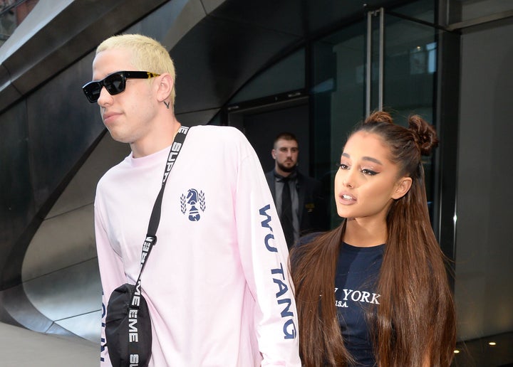 ariana grande r and pete davidson spotted together in july in new york city - my week without instagram huffpost