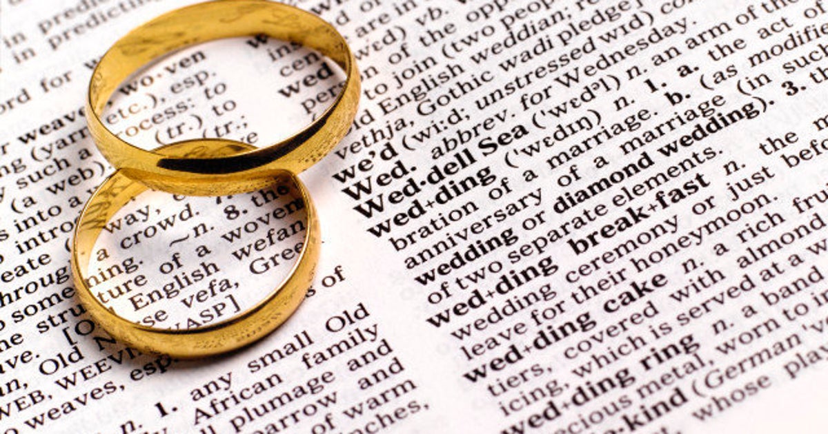 Oxford English Dictionary Considering New Definition Of 'Marriage