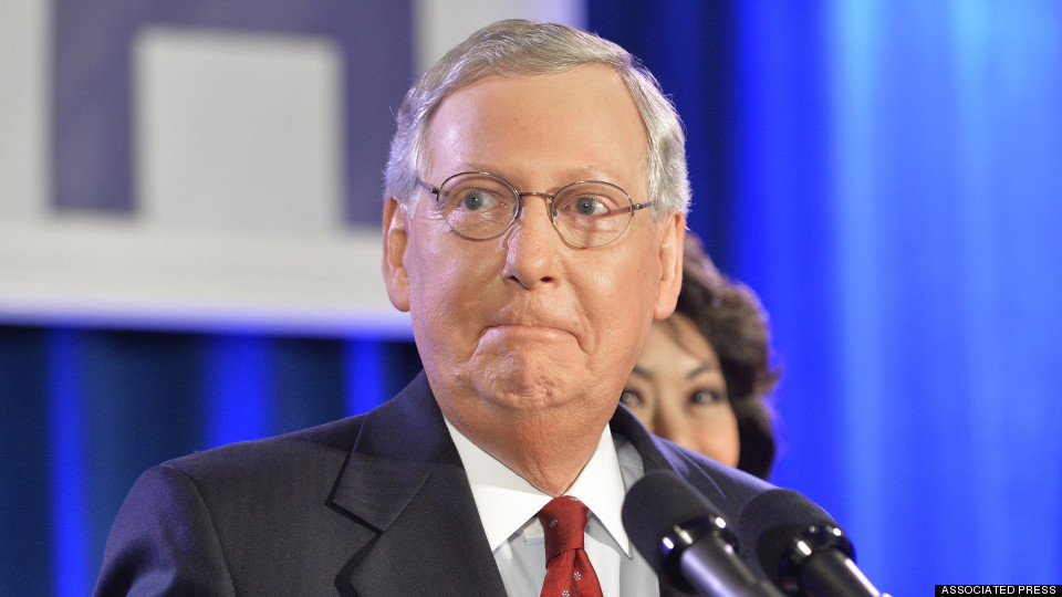 Mitch McConnell Delivers Acceptance Speech For 2014 Senate Win In ...