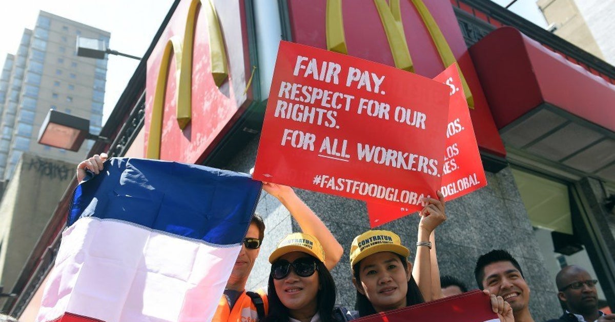 Fast Food Workers Striking For Higher Wages Goes Global | HuffPost Videos