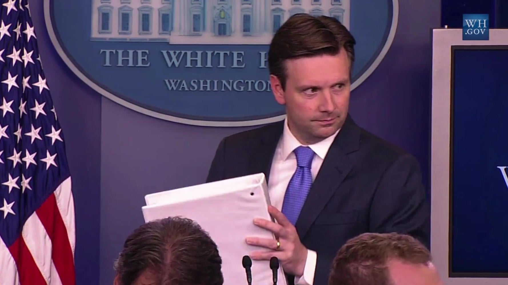 White House Briefing Room Evacuated HuffPost Videos