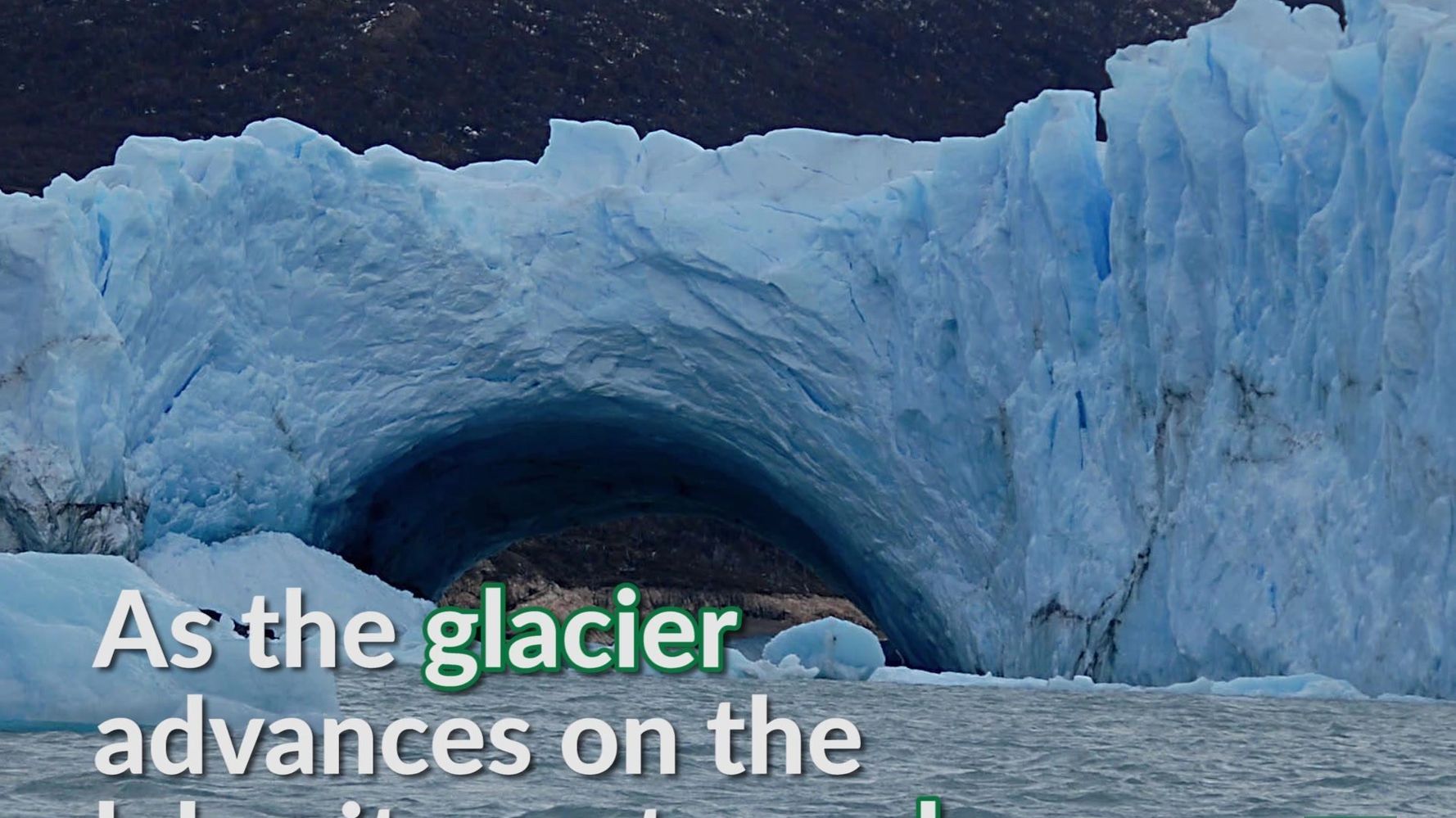 Thousands Gather For Spectacular Ice Bridge Collapse | HuffPost Videos