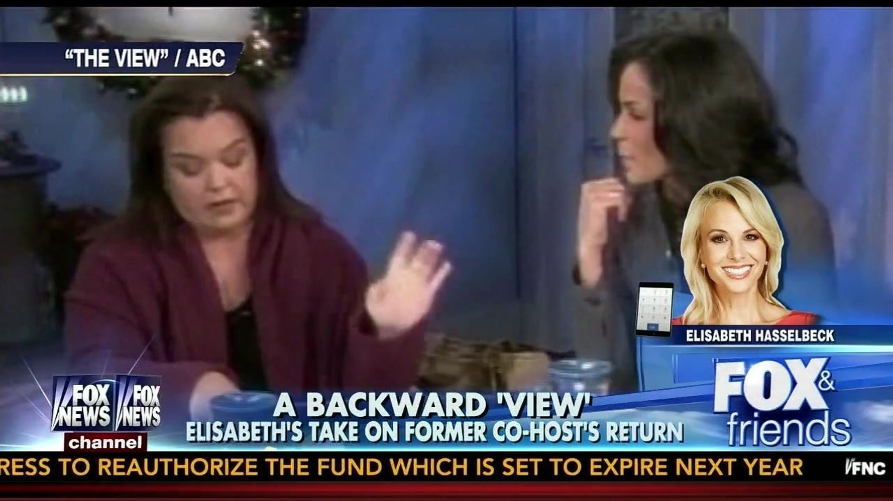 Elisabeth Hasselbeck Is Livid About Rosie O Donnell S Return To The View Huffpost Videos