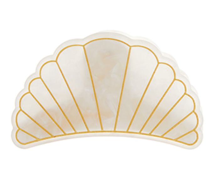 Shell Bulldog Hair Clip, £6,  <a href=