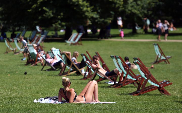 According to the report, heatwaves reaching record highs of 38.5C will hit the UK every other year by the 2040s