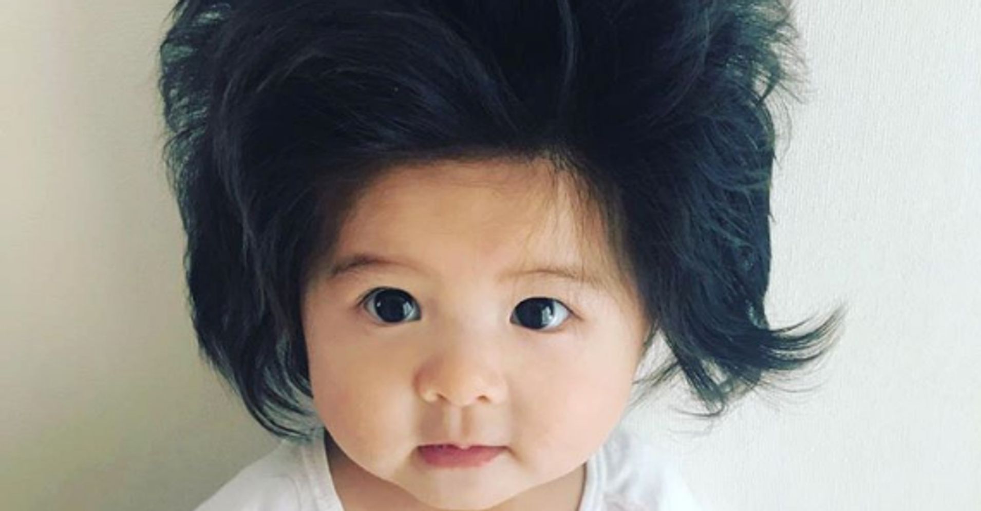 People Cant Get Enough Of This Babys Epic Hair Huffpost