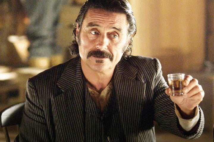 Ian McShane in "Deadwood."