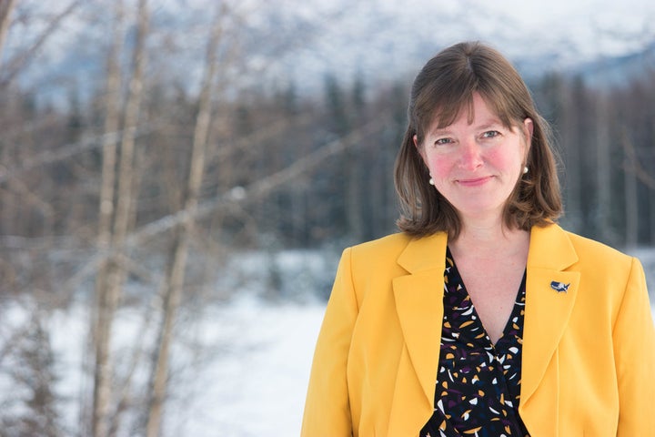 Alyse Galvin, an independent and first-time candidate, is taking on 44-year Rep. Don Young (R-Alaska).