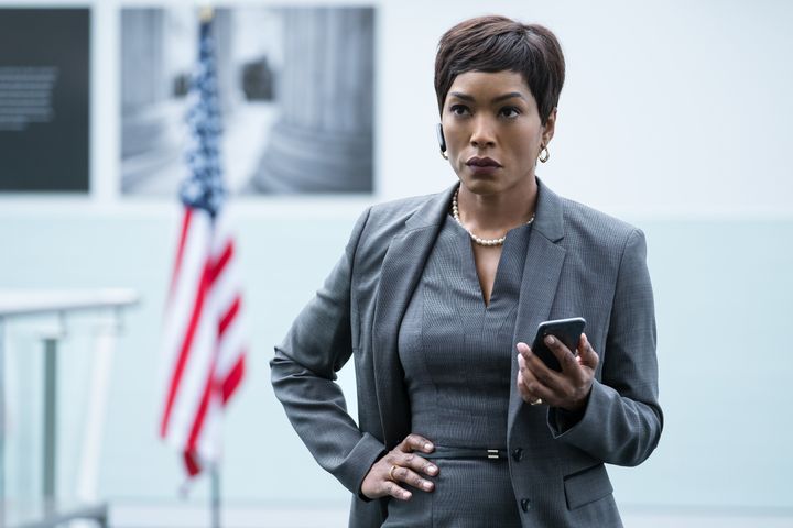 Angela Bassett in "Mission: Impossible - Fallout." The new movie contains a healthy dose of Bassett Tongue -- and some of it involves plutonium.