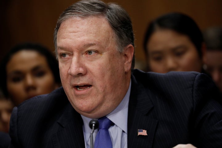 Secretary of State Mike Pompeo touched broadly in a Senate hearing Wednesday on some topics discussed by U.S. President Donald Trump and Russian President Vladimir Putin during a summit last week.