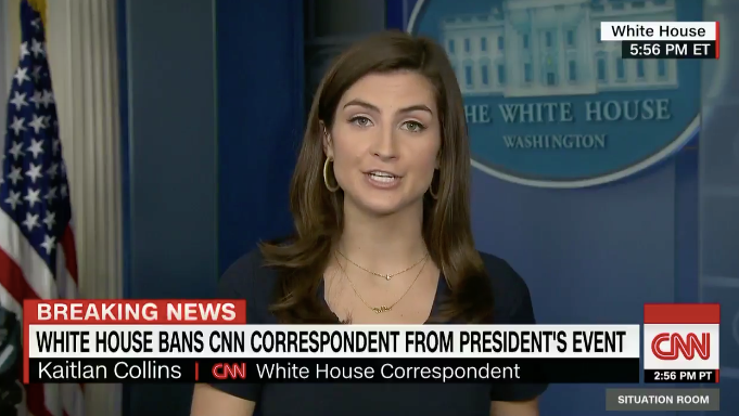 White House Bans Cnn Reporter Who Asked Trump About Cohen And Putin