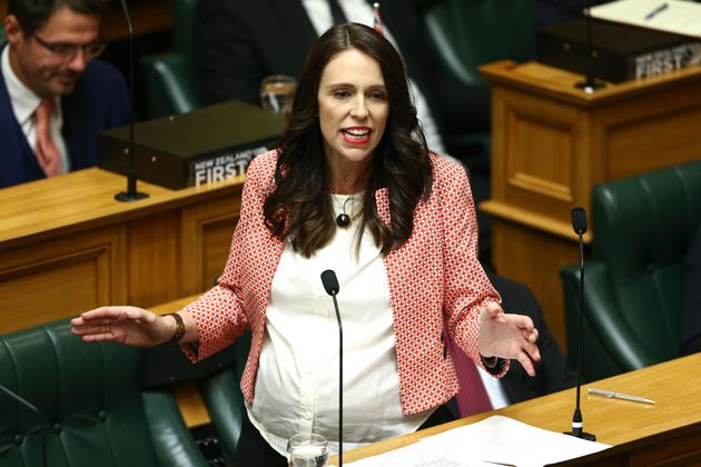 Prime Minister Jacinda Ardern, who is currently on maternity leave.