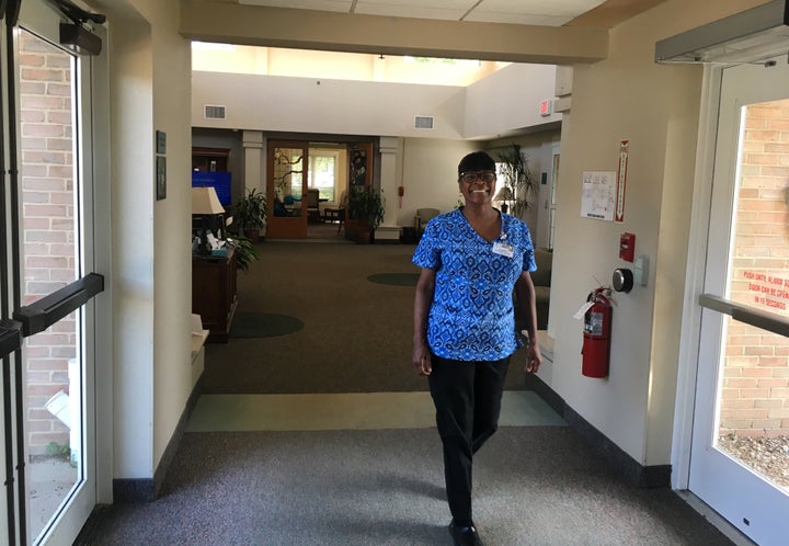 <p>Audrey Boylan, a hospice nursing assistant at the David Simpson Hospice House in Cleveland. She has seen many cases of dying patients “visioning,” believing they see deceased loved ones nearby during their last days.</p>