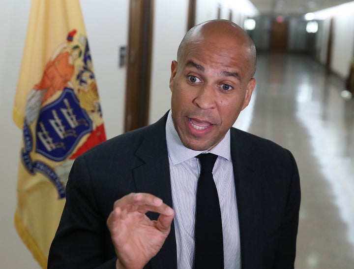 Sen. Cory Booker drew criticism and mockery from Republicans after he described the fight over the president's Supreme C