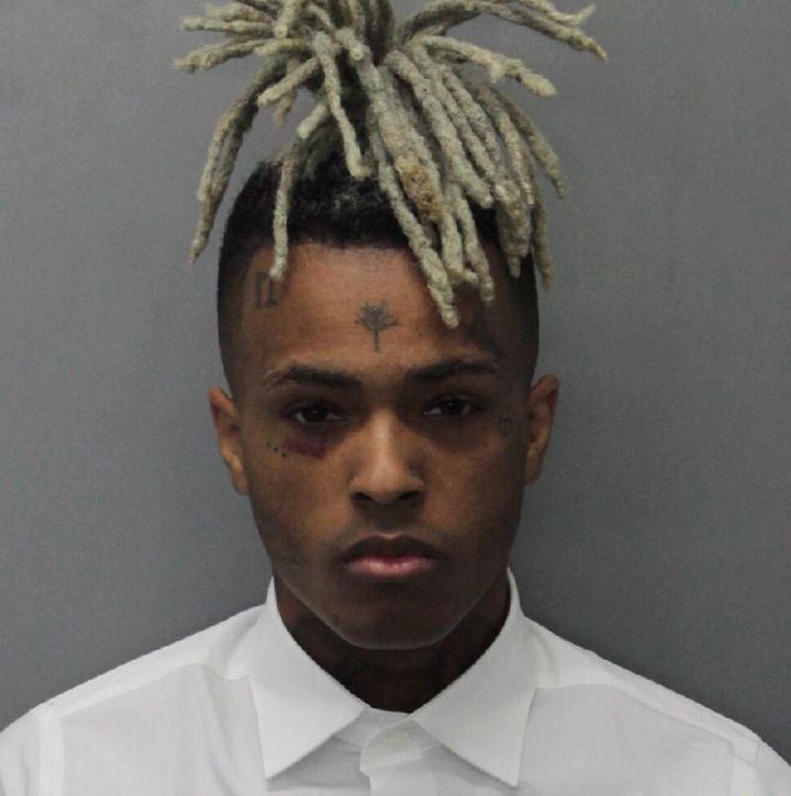 Rapper XXXTentacion, also known as Jahseh Dwayne Onfroy, is seen following his 2017 arrest for a domestic violence case in 2016.