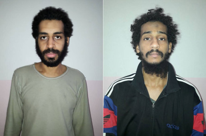 <strong>British-raised jihadists Alexanda Kotey and El Shafee Elsheikh</strong>