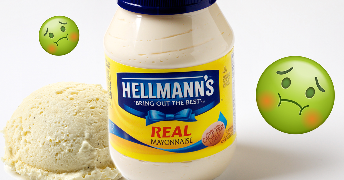 MayonnaiseFlavoured Ice Cream Is The Dairy Product Nobody Ever Asked