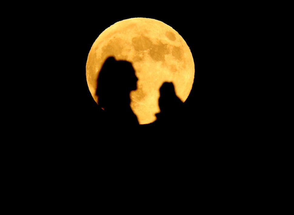 Behind a silhouette in Bingol, Turkey.