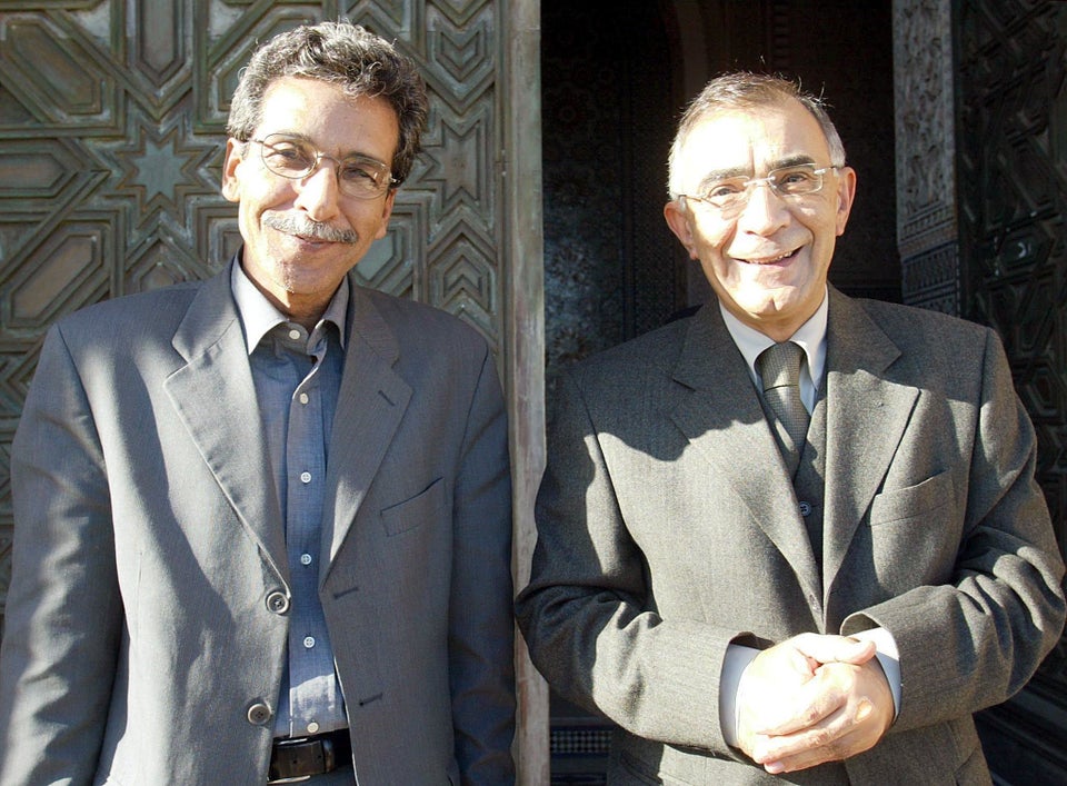 Driss Benzekri, président de l'IER, et Omar Azziman, alors ministre de la Justice