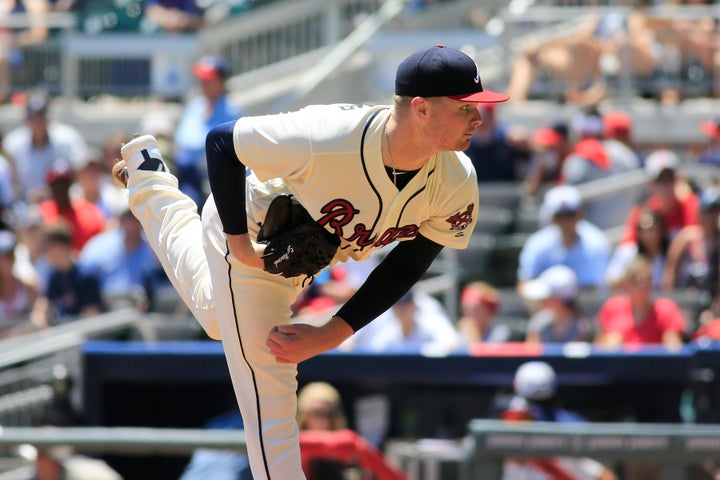 Atlanta Braves Starting pitcher Sean Newcomb 