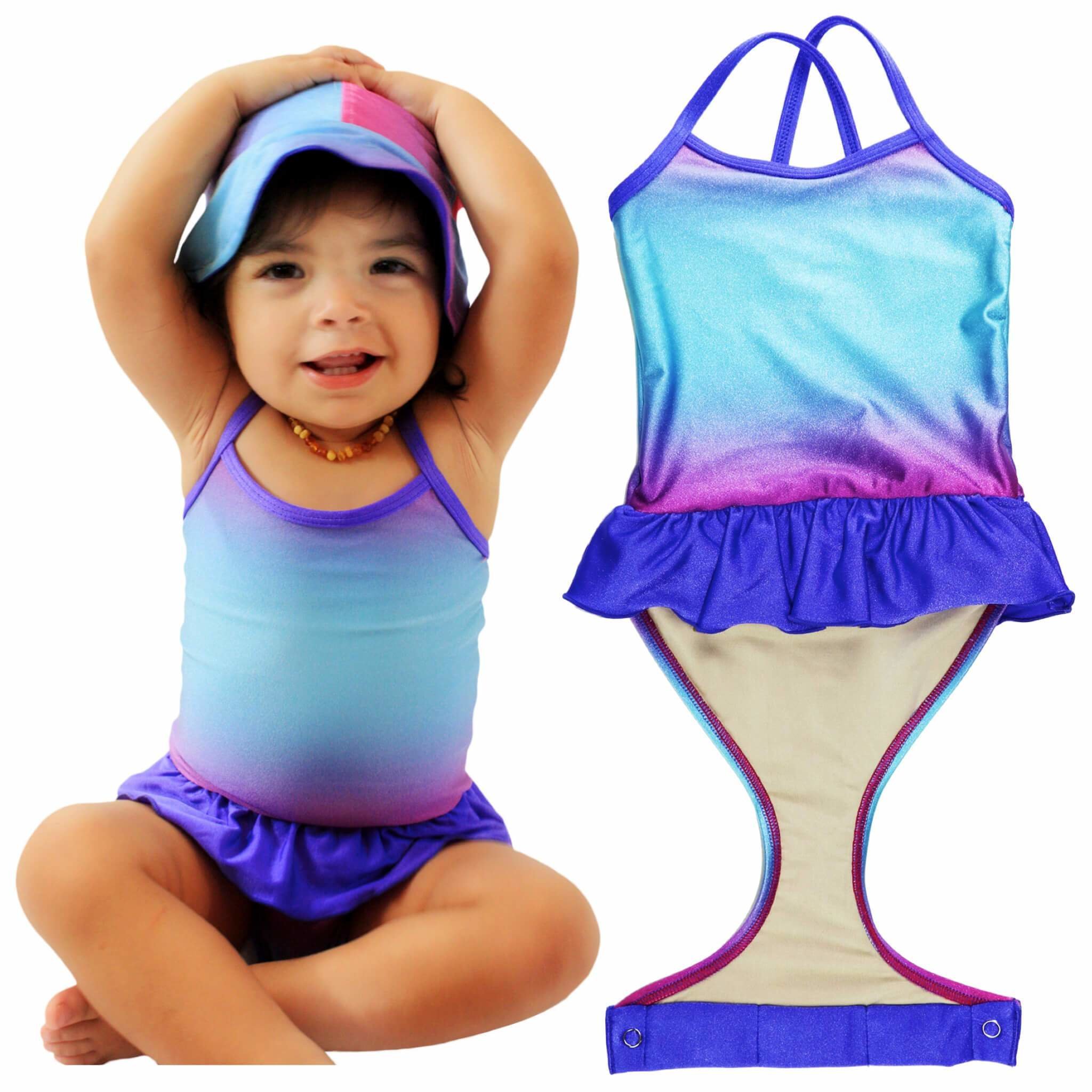 fasten swimsuits