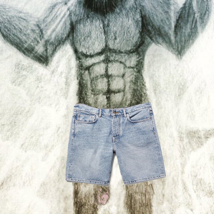 Bigfoot's never-nude penis.