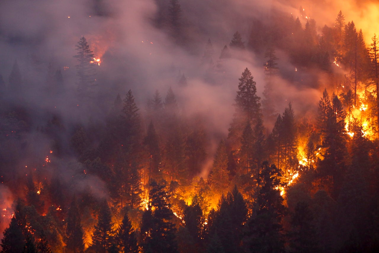 Six people have died in the massive Carr Fire, which has burned over 100,000 acres and forced thousands to evacuate since it began on July 23. 