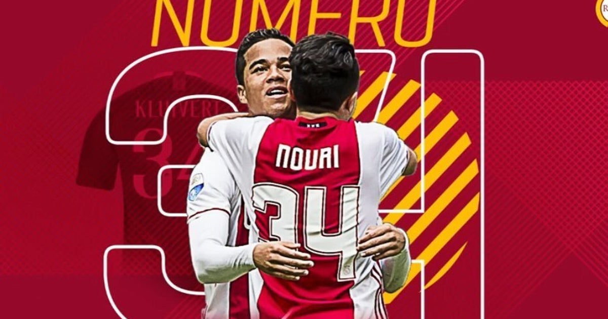 Kluivert And Younes Choose Number 34 As A Tribute To Nouri