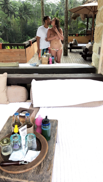 Teigen and Legend are on vacation together in Bali.