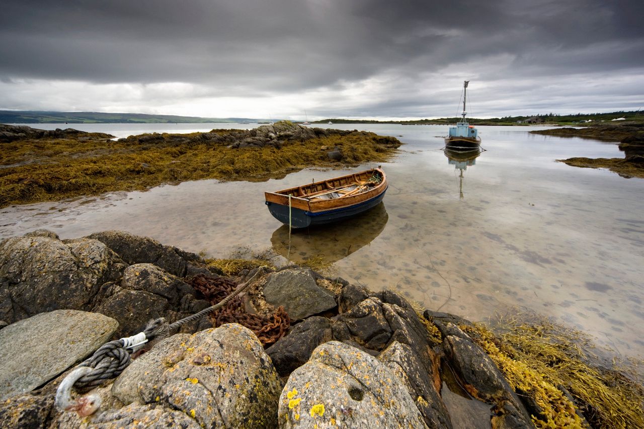 The Isle of Gigha in Scotland was purchased by the community in 2002.