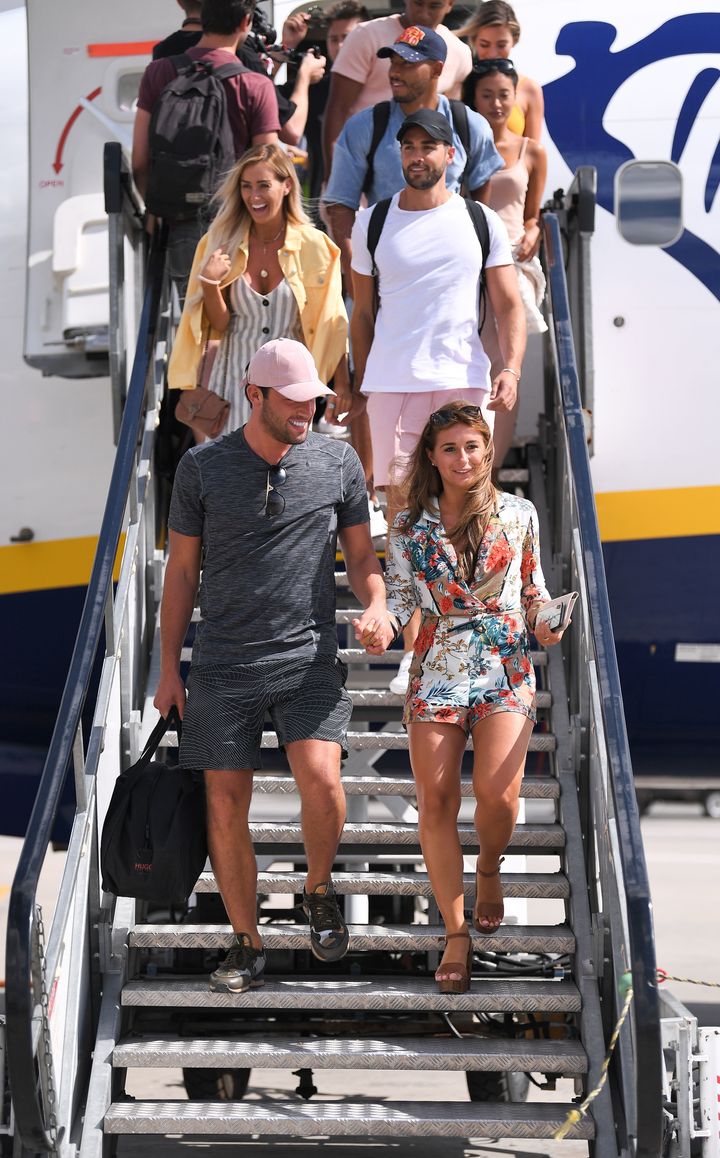 The Islanders had to fly home with Ryanair