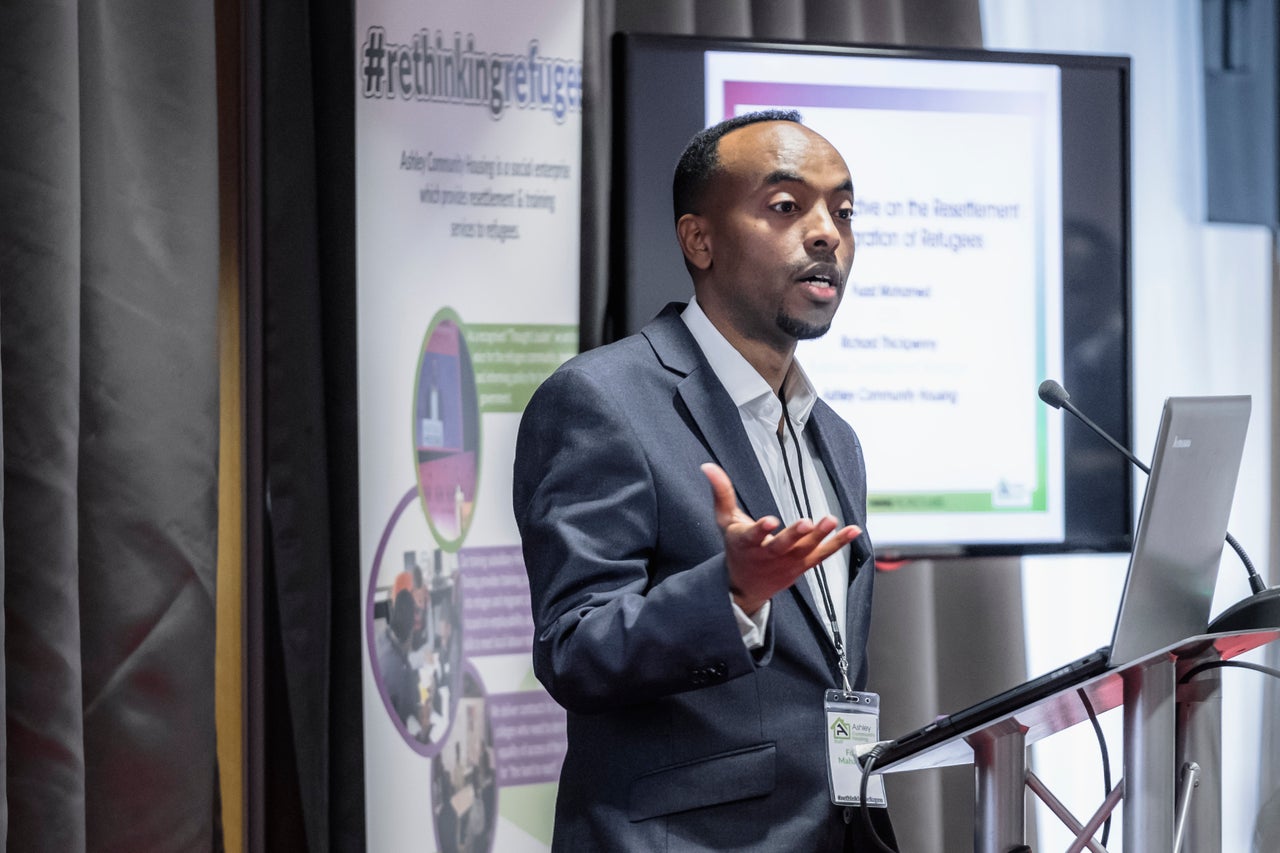 <strong>Fuad Mahamed said the changes 'could mean closure' for refugee social enterprise Ashley Community Housing </strong>