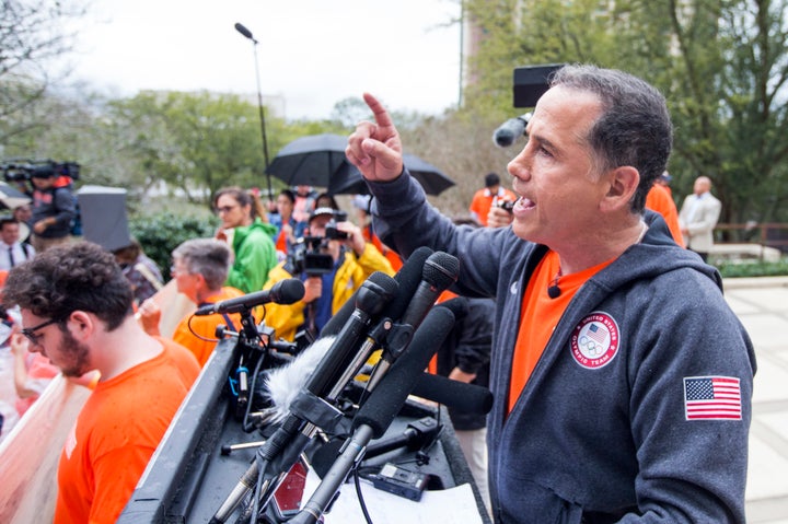 Former Miami Beach Mayor Philip Levine speaks in Tallahassee on Feb. 26, 2018.